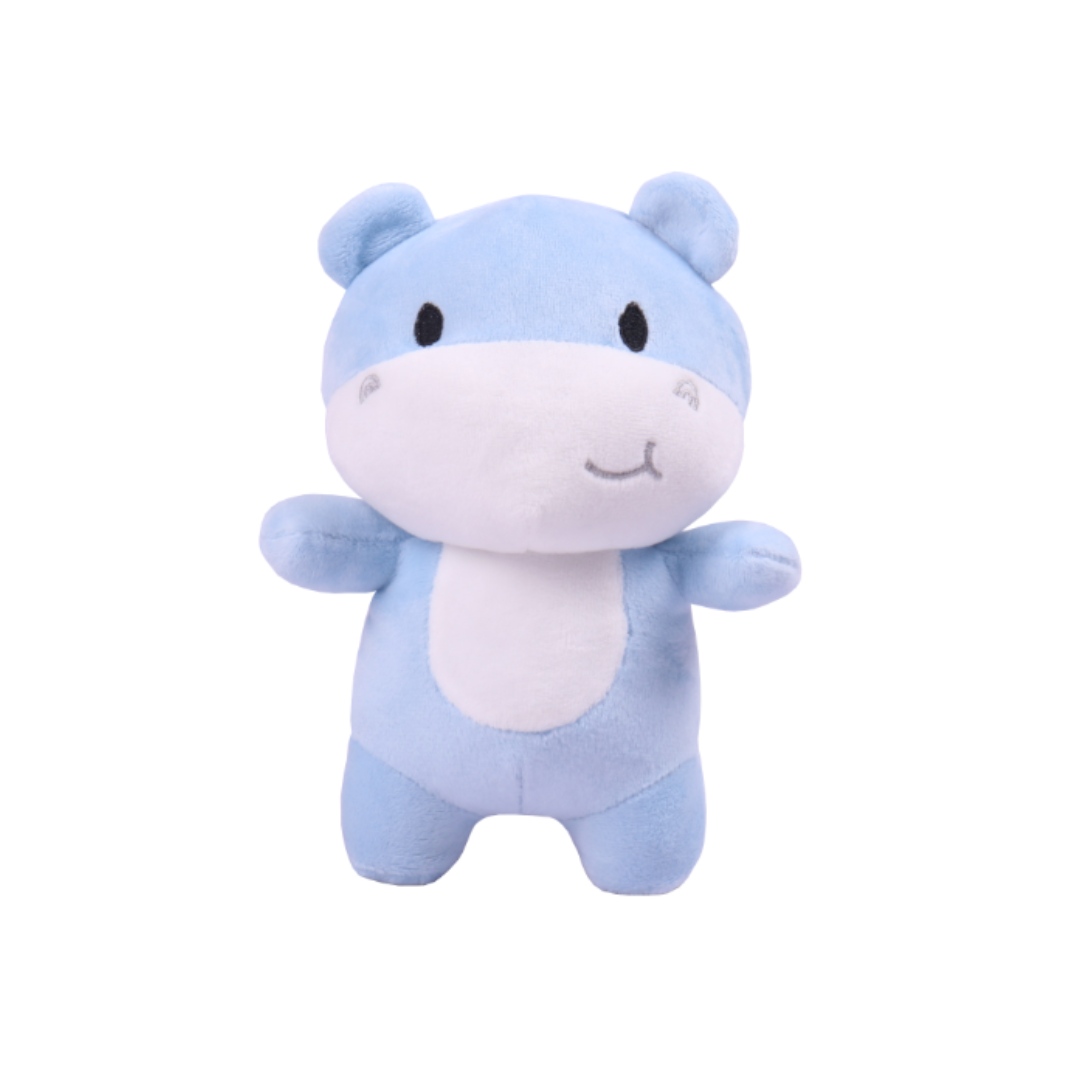 Pel�cia de Hipop�tamo Azul