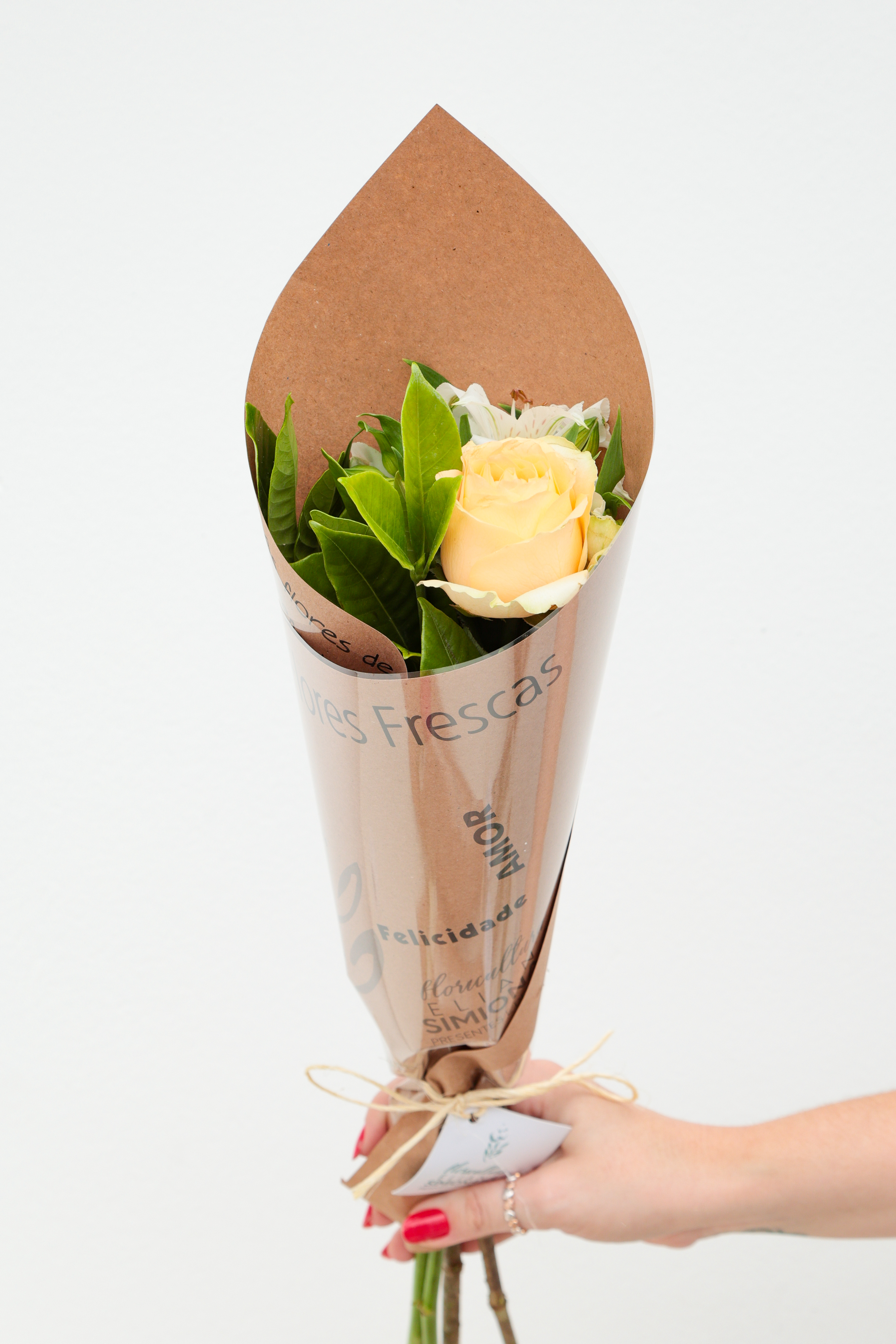 Buqu� de Rosa Unit�ria Champagne