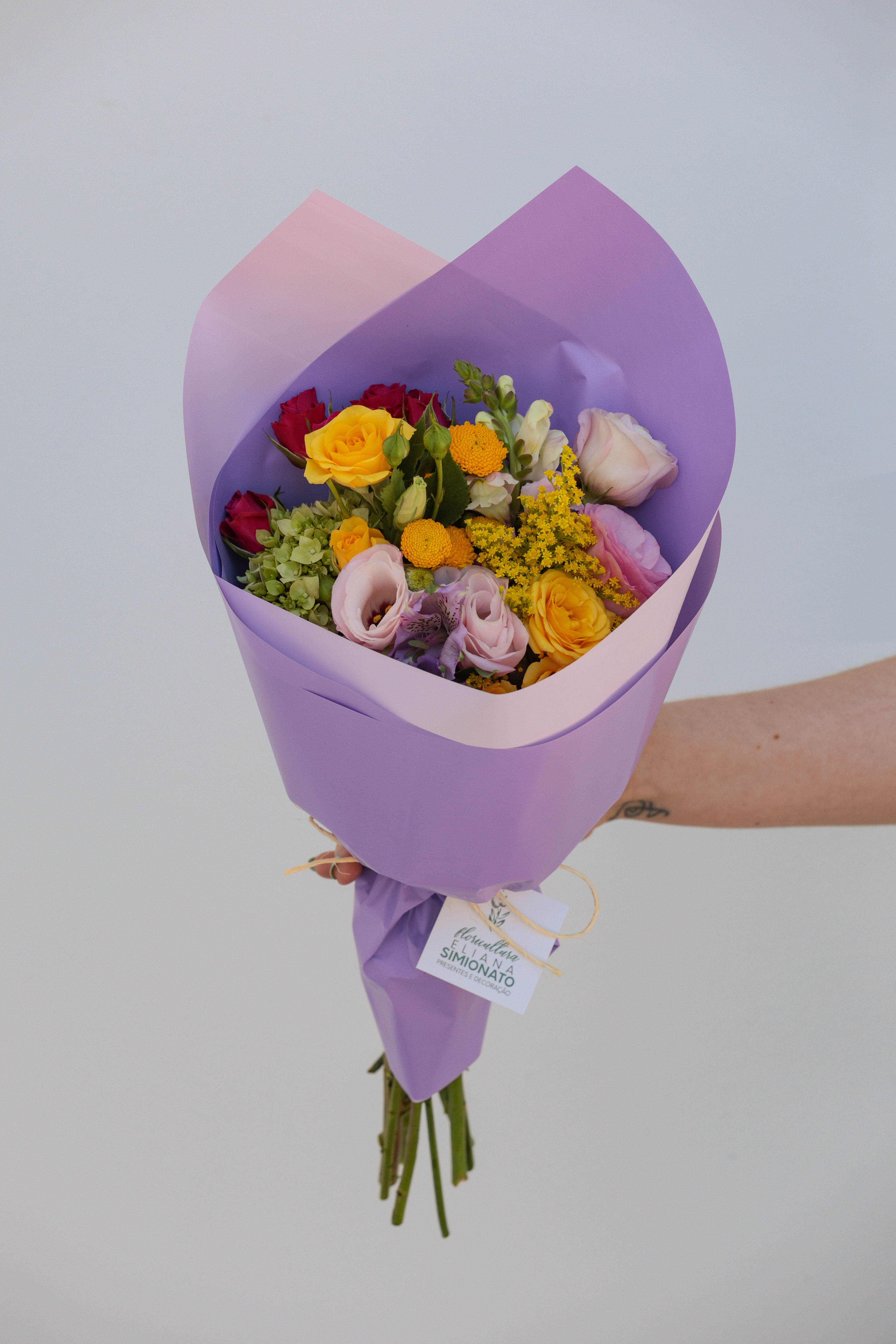 Buqu� Bailarina Roxo